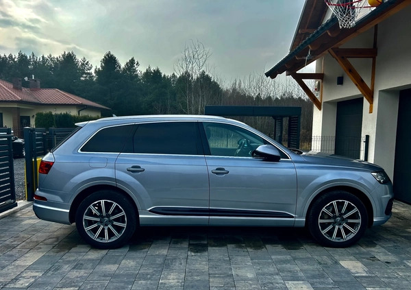 Audi Q7 cena 157000 przebieg: 94900, rok produkcji 2018 z Warszawa małe 211